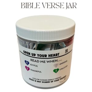 Bible Verse Jar - The Read Me When Jar: 40 Bible Verses to Uplift Every Emotion